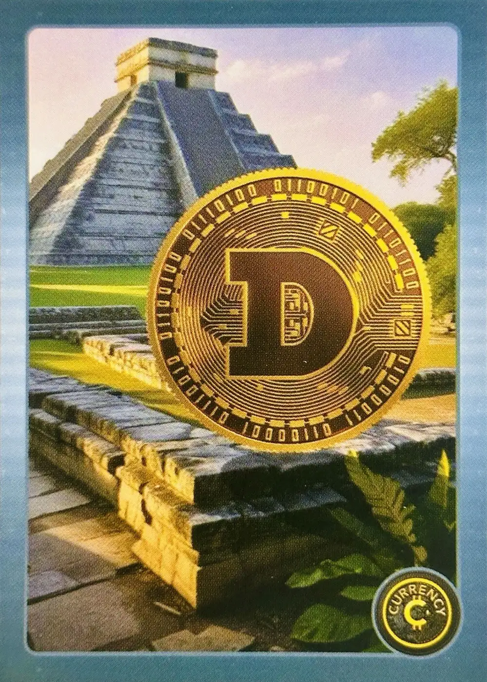 Dogecoin card front