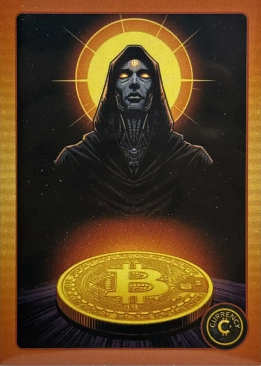 Satoshi Nakamoto card front