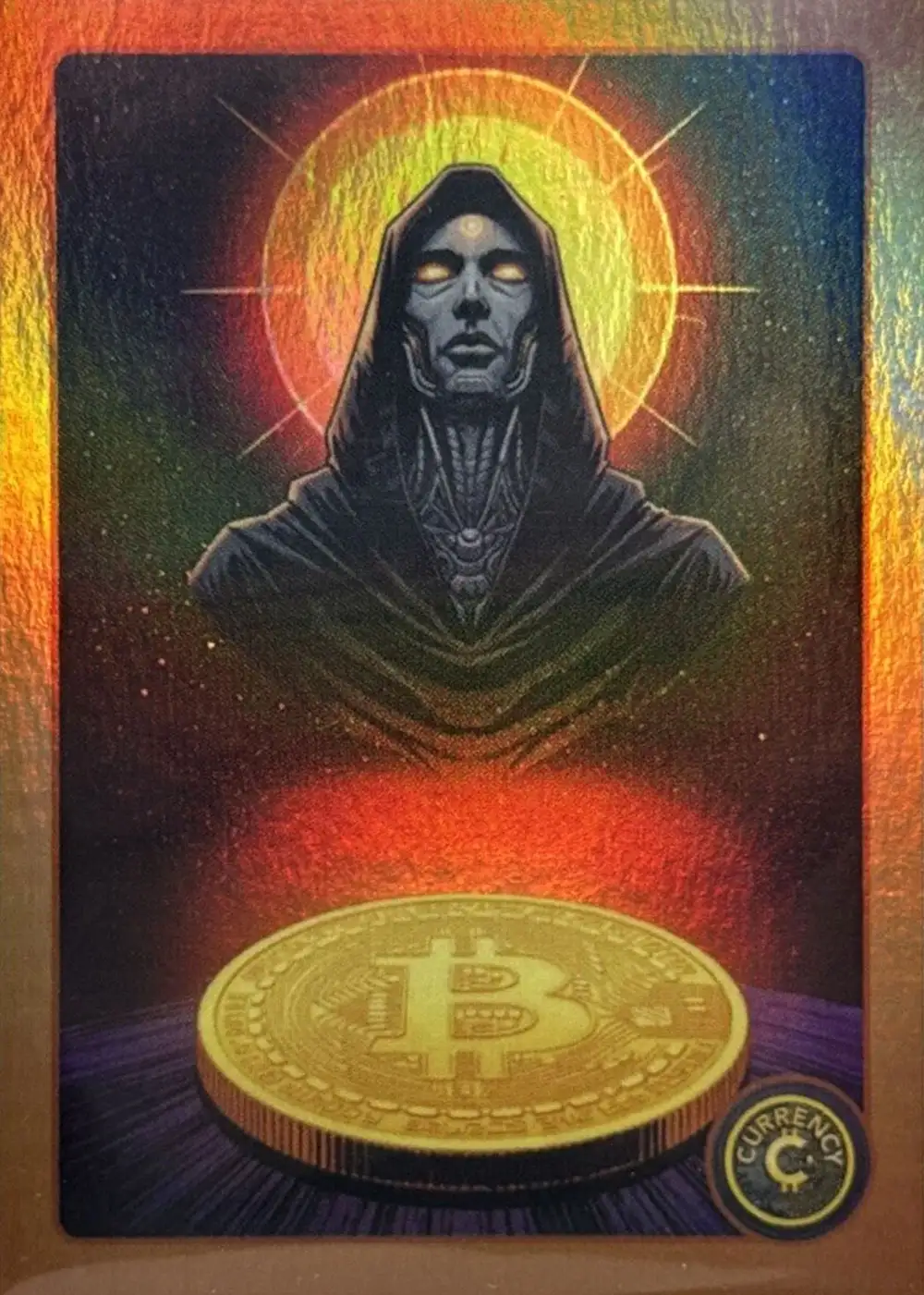 Satoshi Nakamoto (Rainbow Holofoil) thumbnail