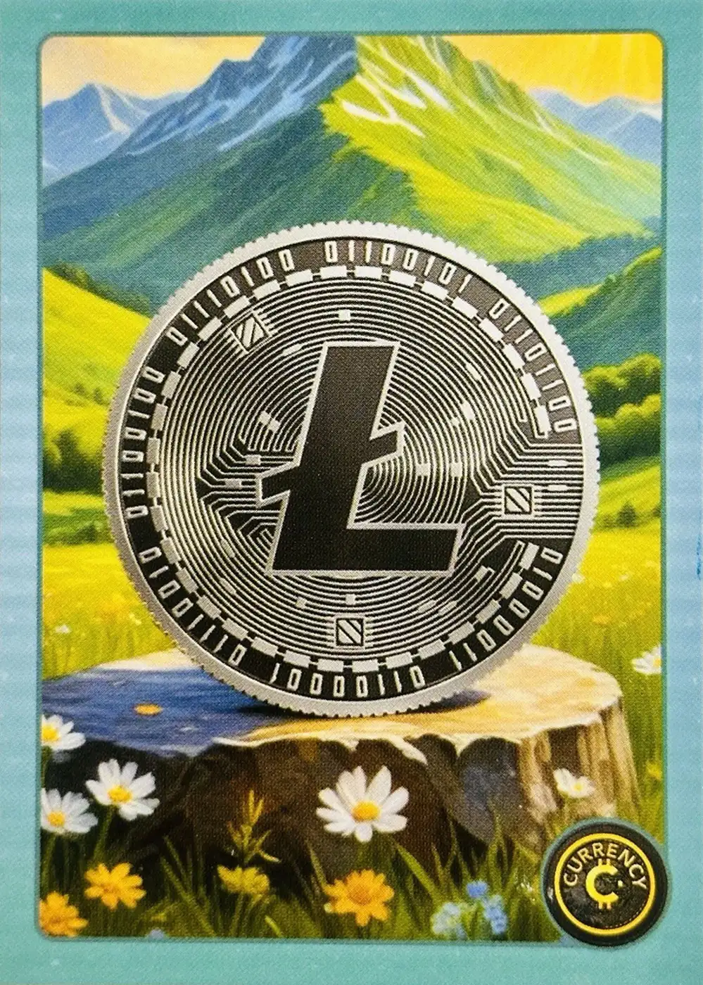 Litecoin card front