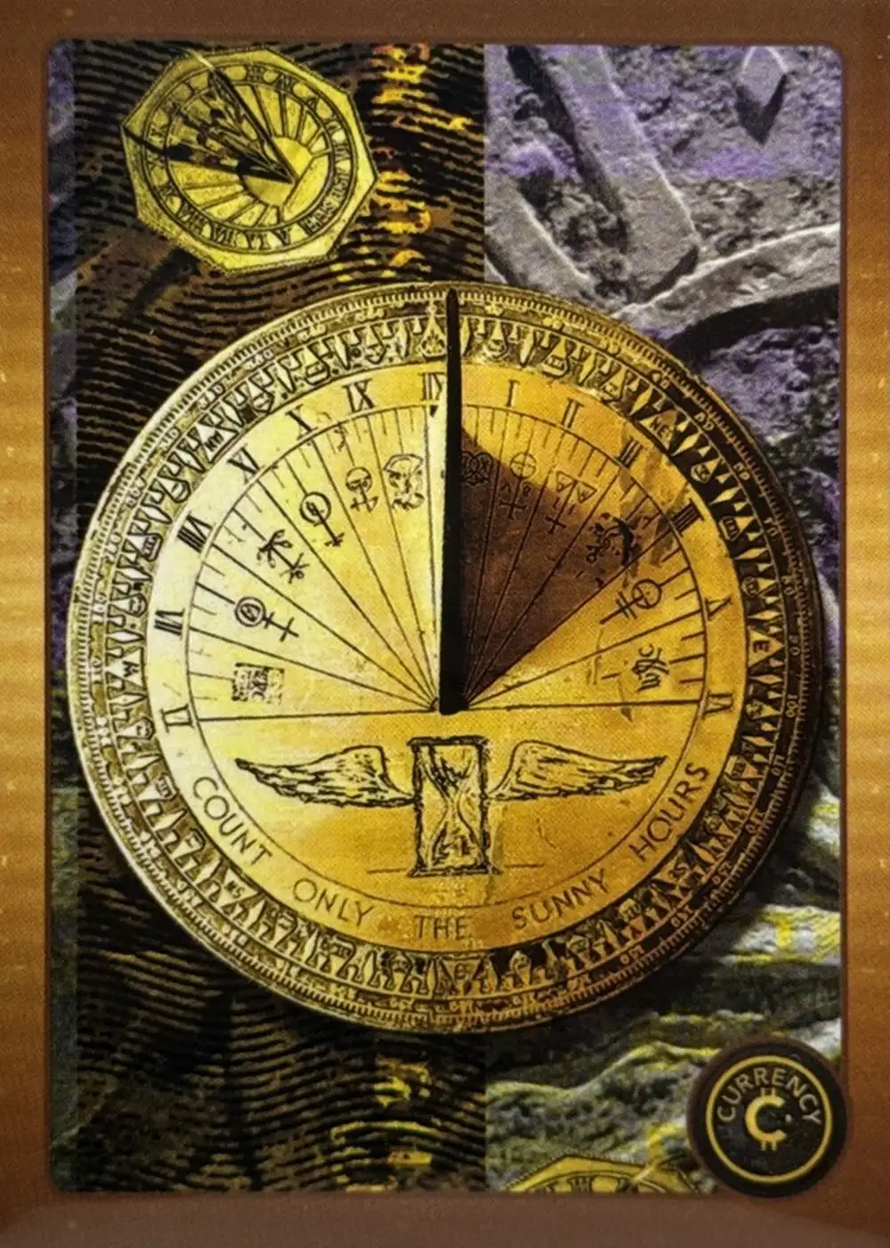 Sundial card front