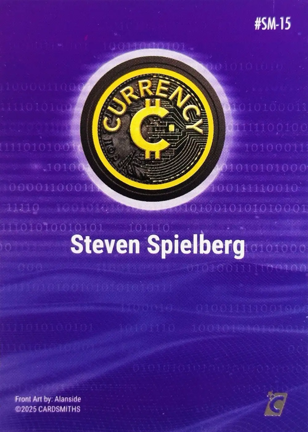 Steven Spielberg (Base) card back