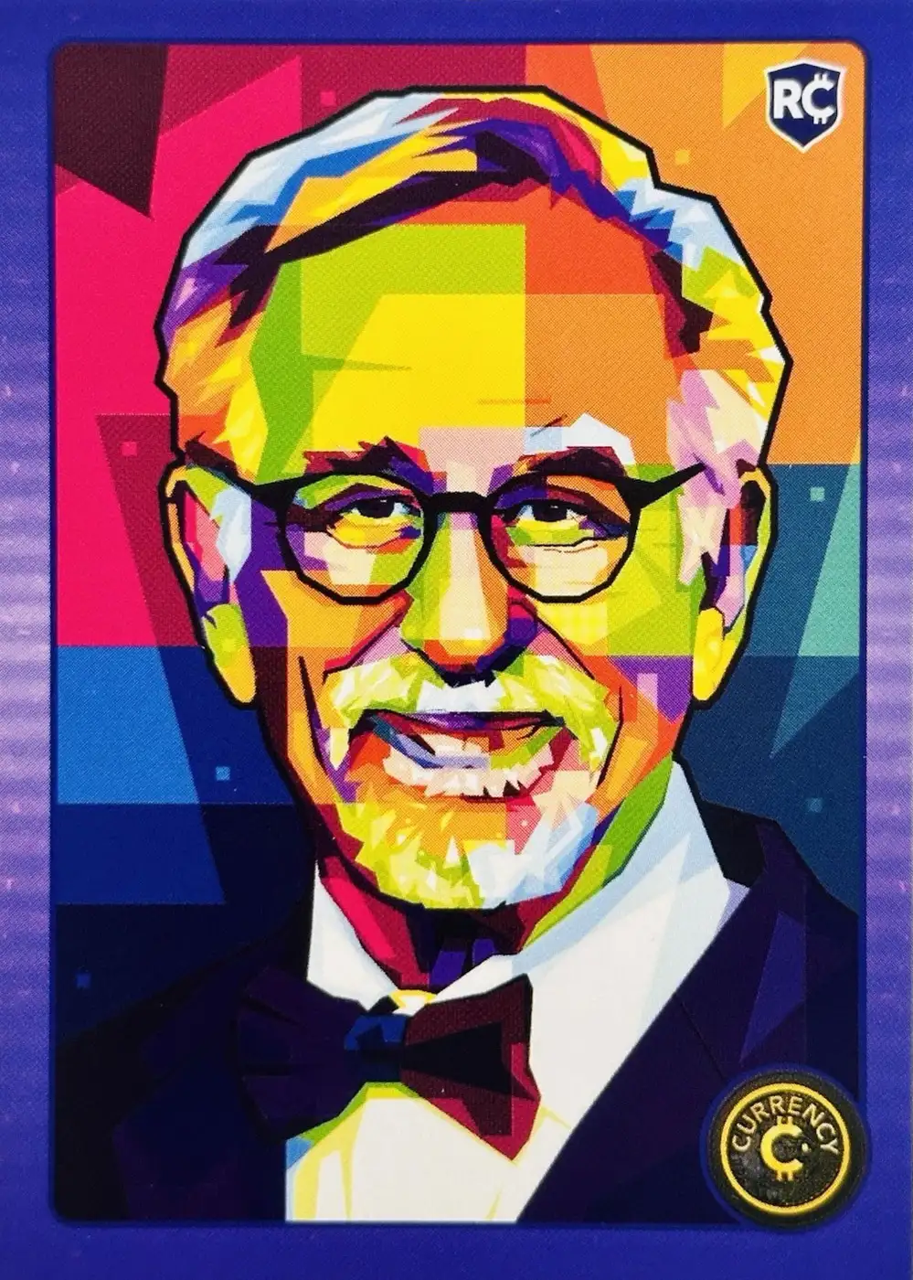 Steven Spielberg card front