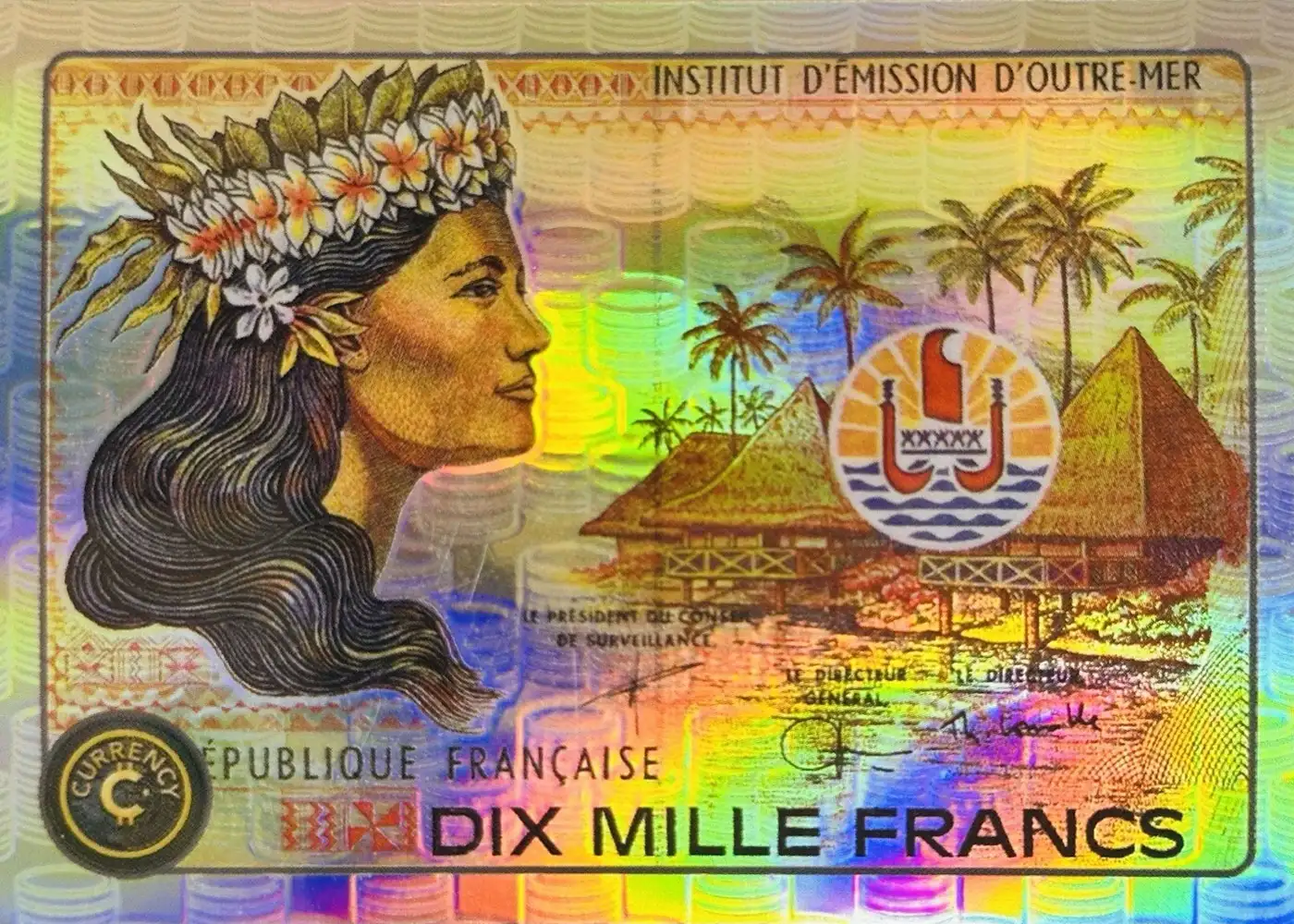 10000 CFP Francs (Silver) thumbnail