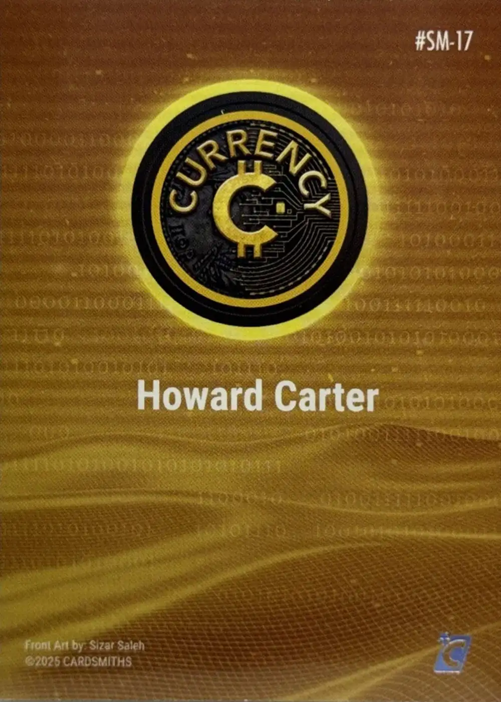 Howard Carter (Base) card back