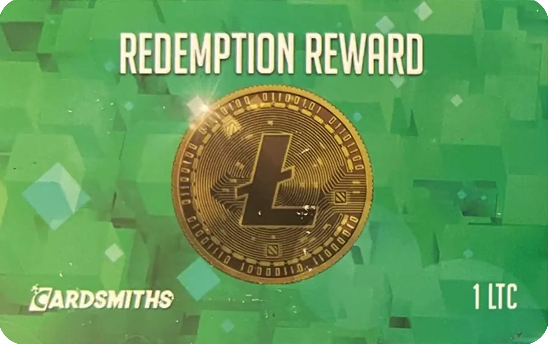 Litecoin (1 LTC) card front