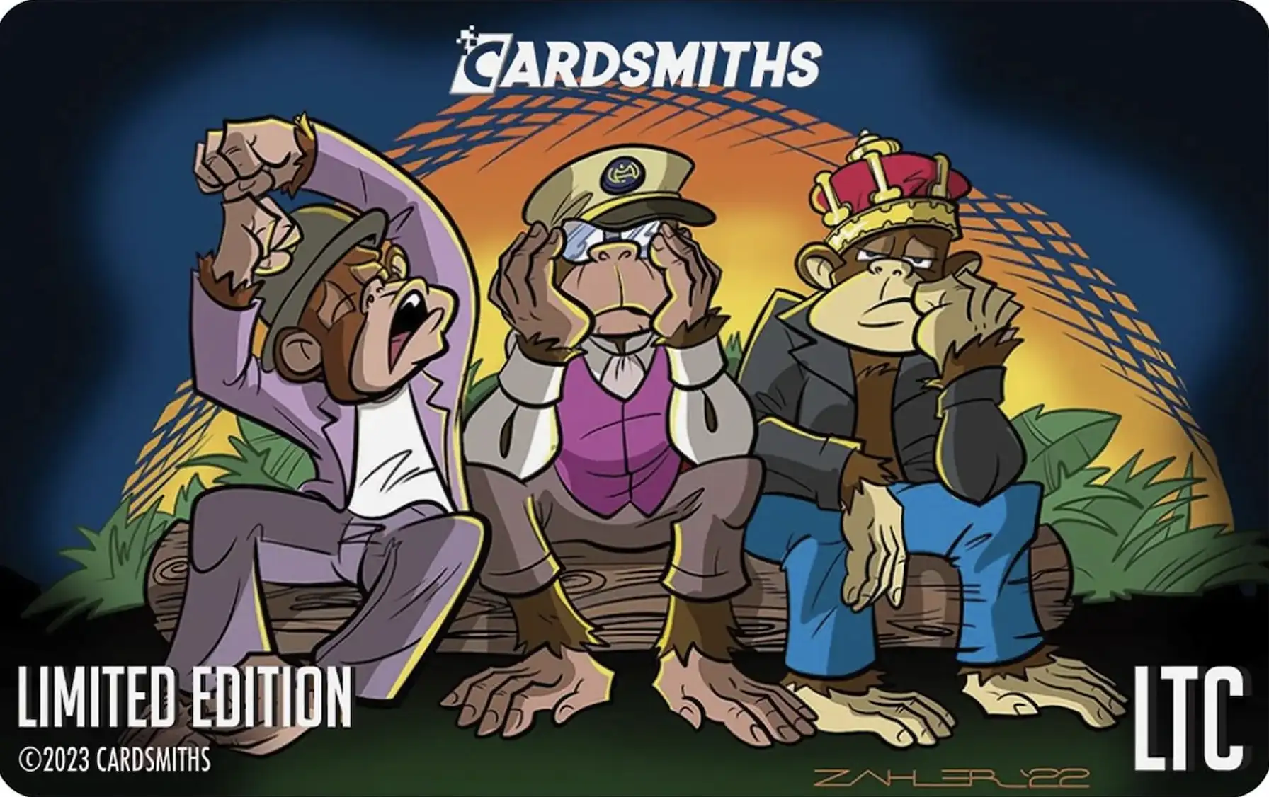 Bored Apes card front