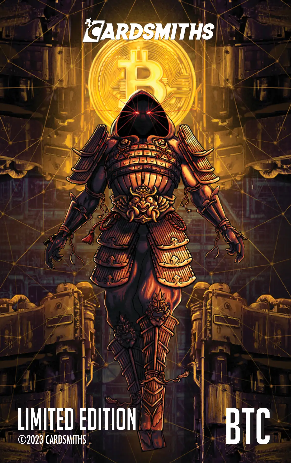 Satoshi Samurai card front