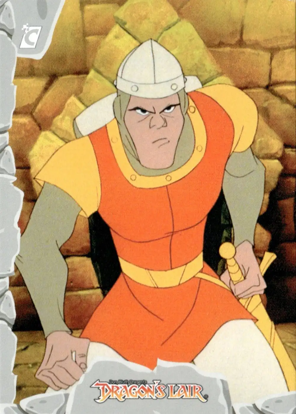 Dirk the Daring card front
