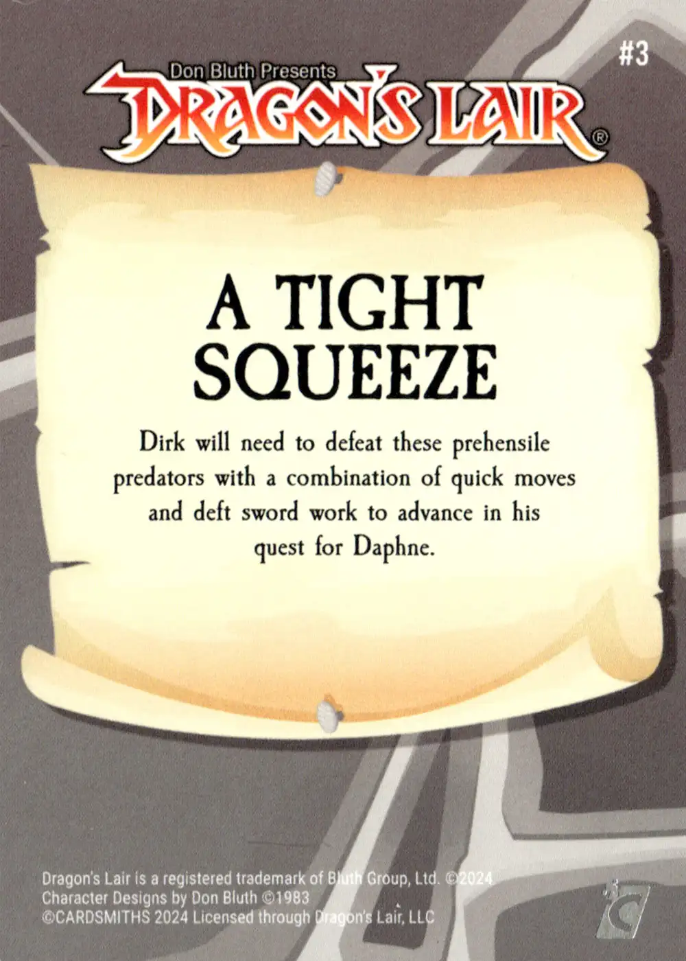 A Tight Squeeze (Base) card back