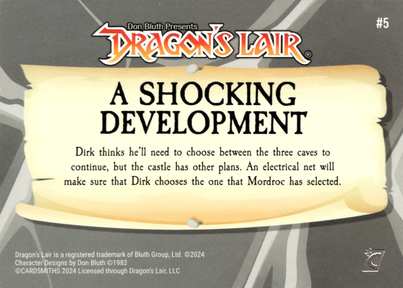 A Shocking Development (Base) card back