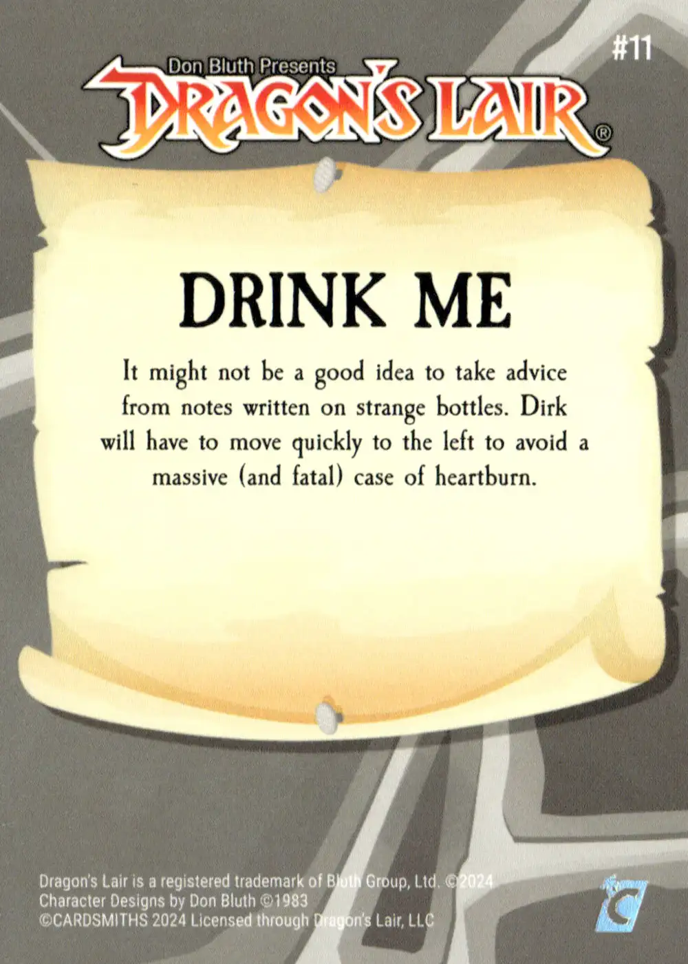 Drink Me (Base) card back