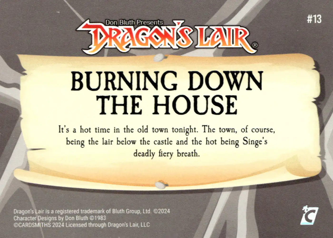 Burning Down the House (Base) card back