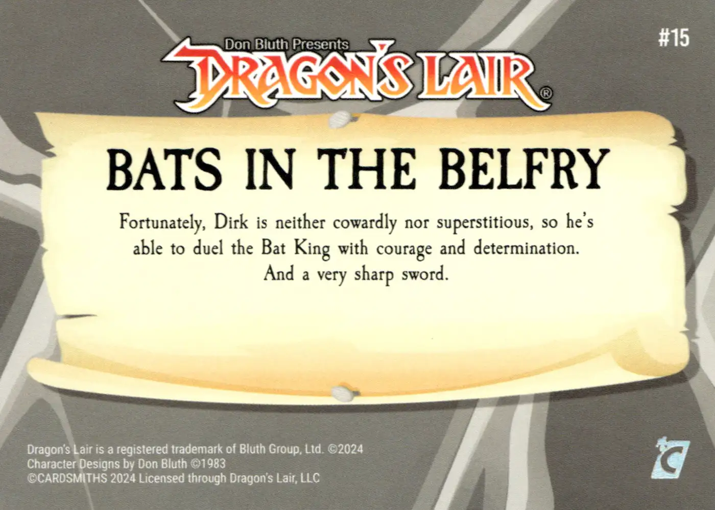 Bats in the Belfry (Base) card back