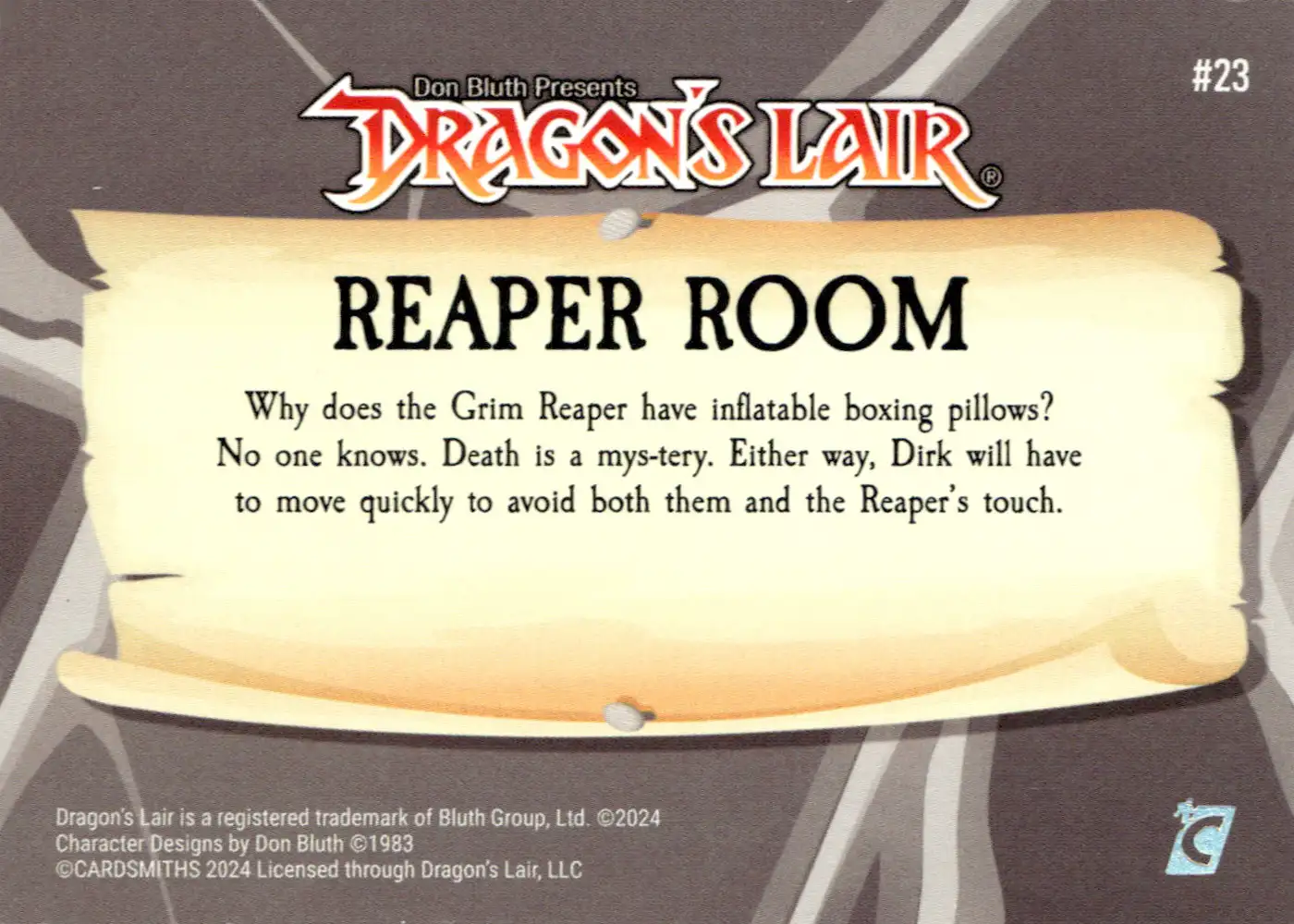Reaper Room (Base) card back