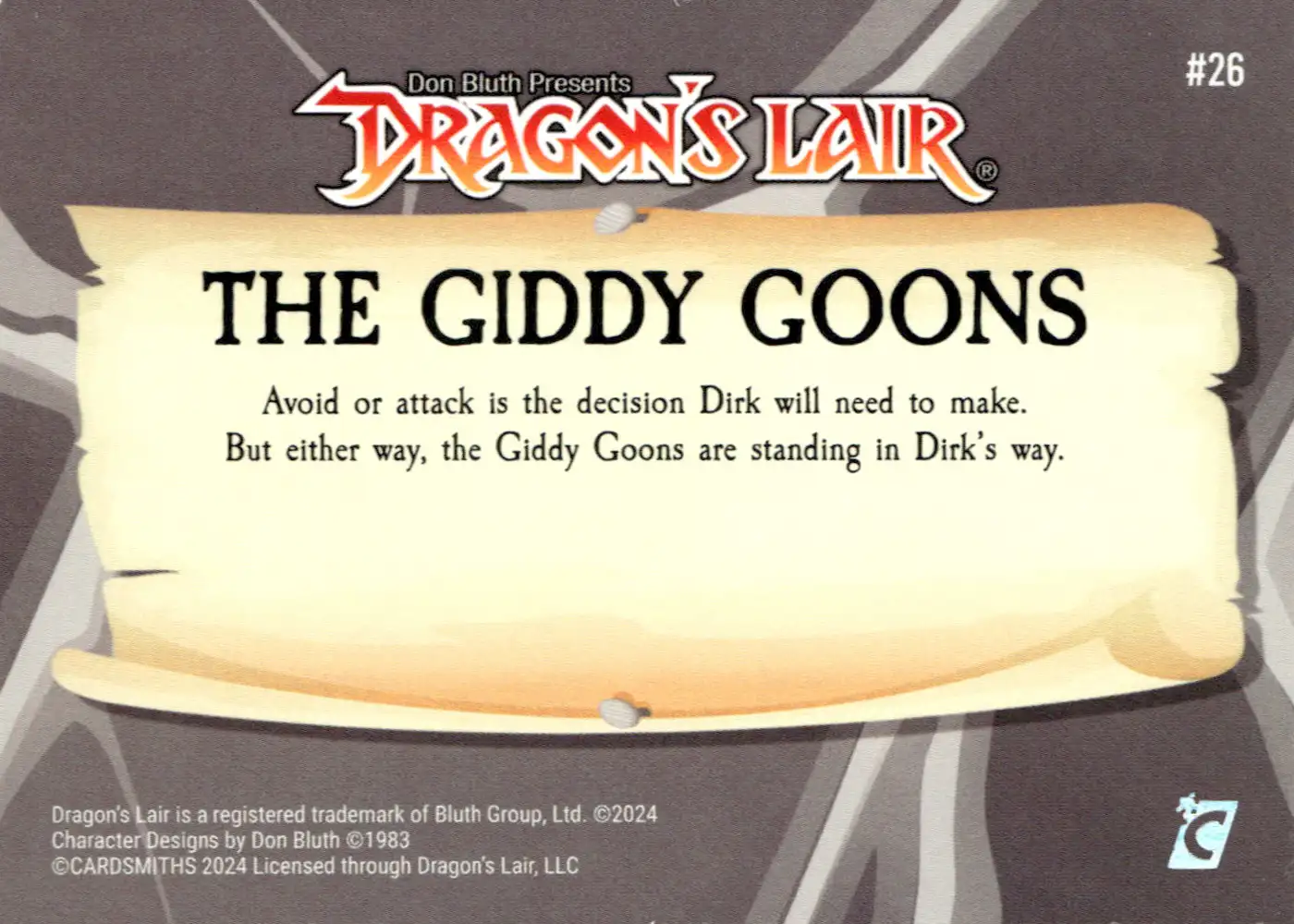 The Giddy Goons (Base) card back