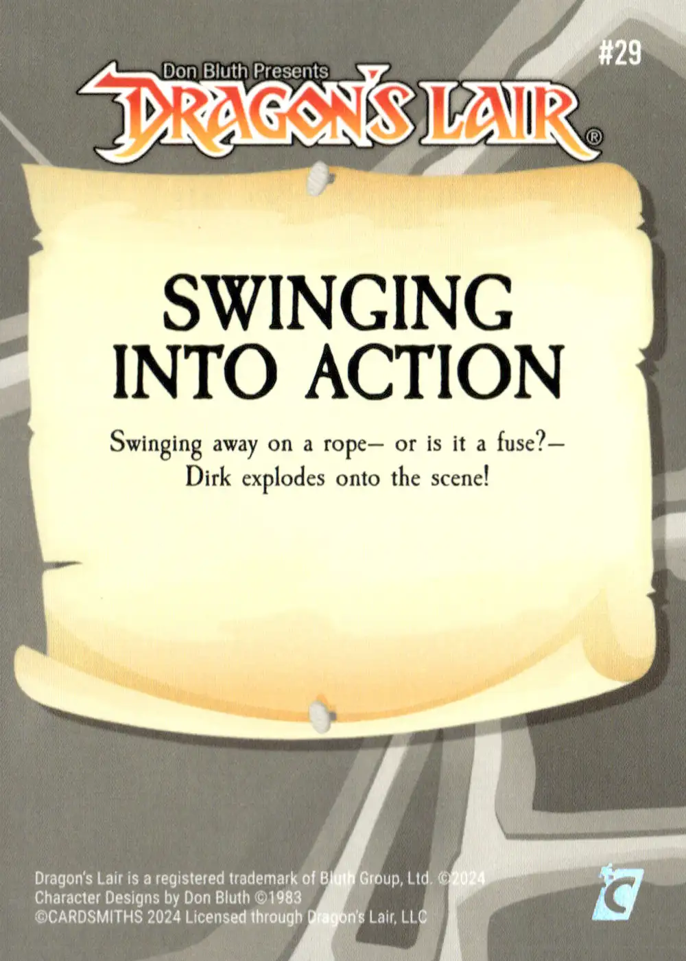 Swinging Into Action (Base) card back
