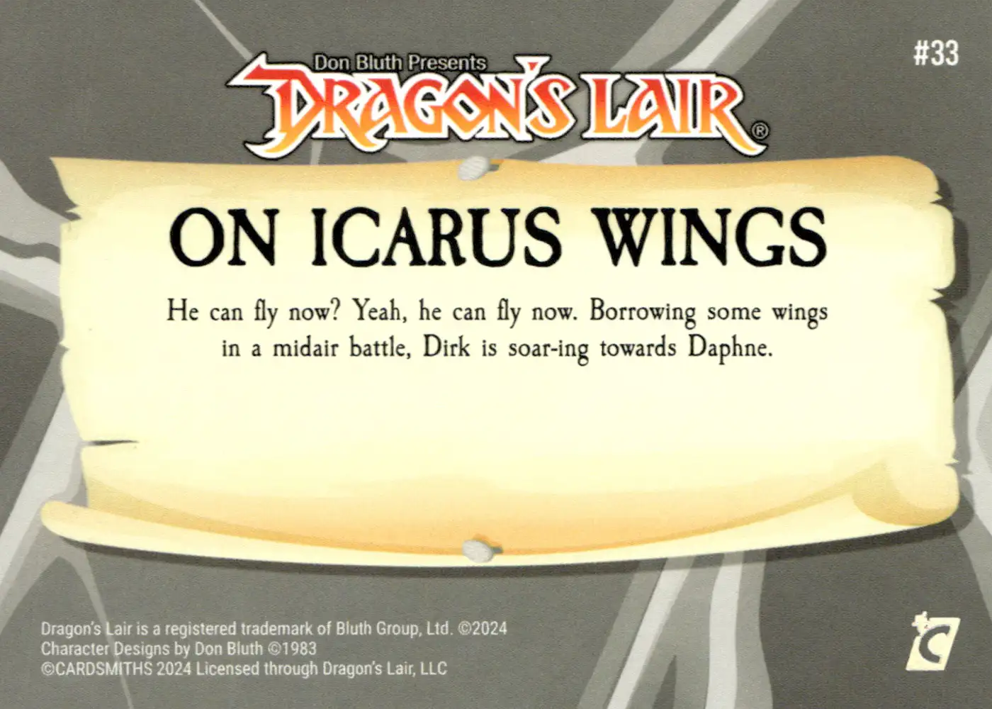 On Icarus Wings (Base) card back