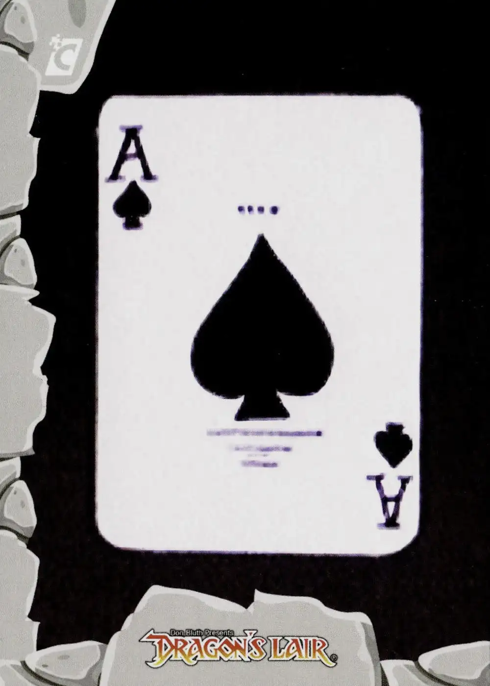 The Ace of Spades card front