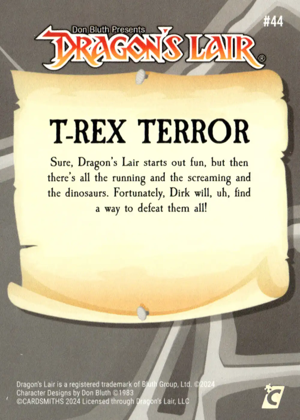 T-Rex Terror (Base) card back