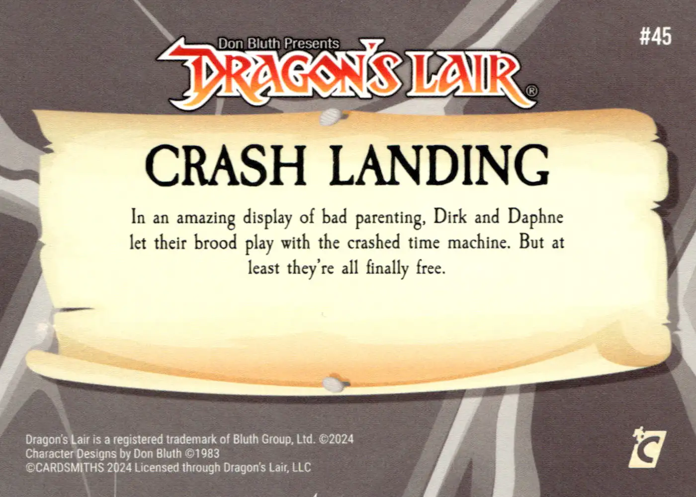 Crash Landing (Base) card back