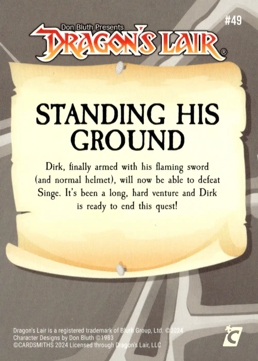 Standing His Ground (Base) card back