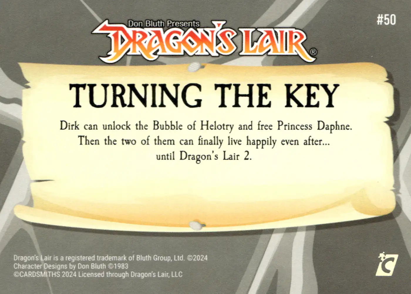 Turning the Key (Base) card back