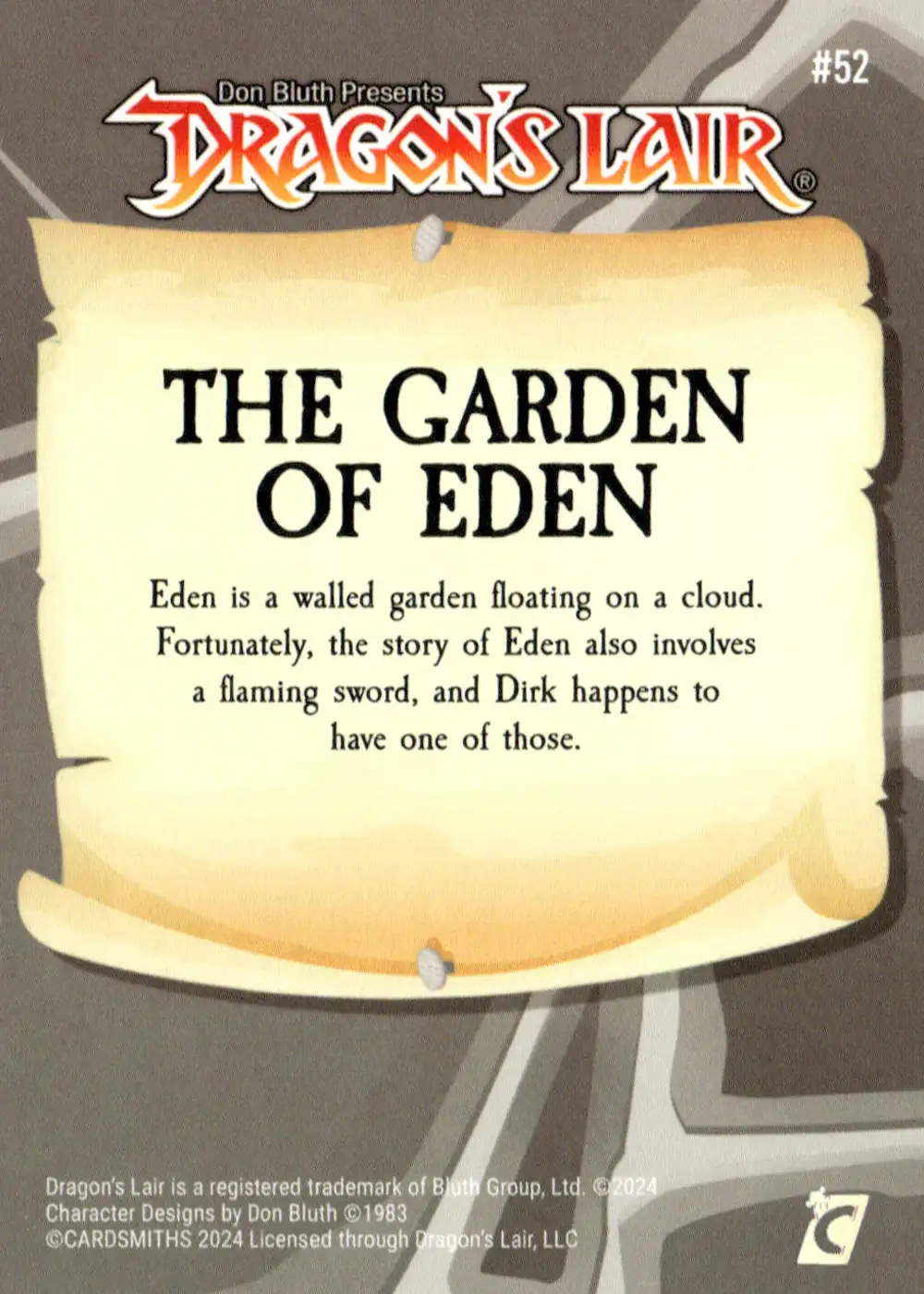 The Garden of Eden (Base) card back