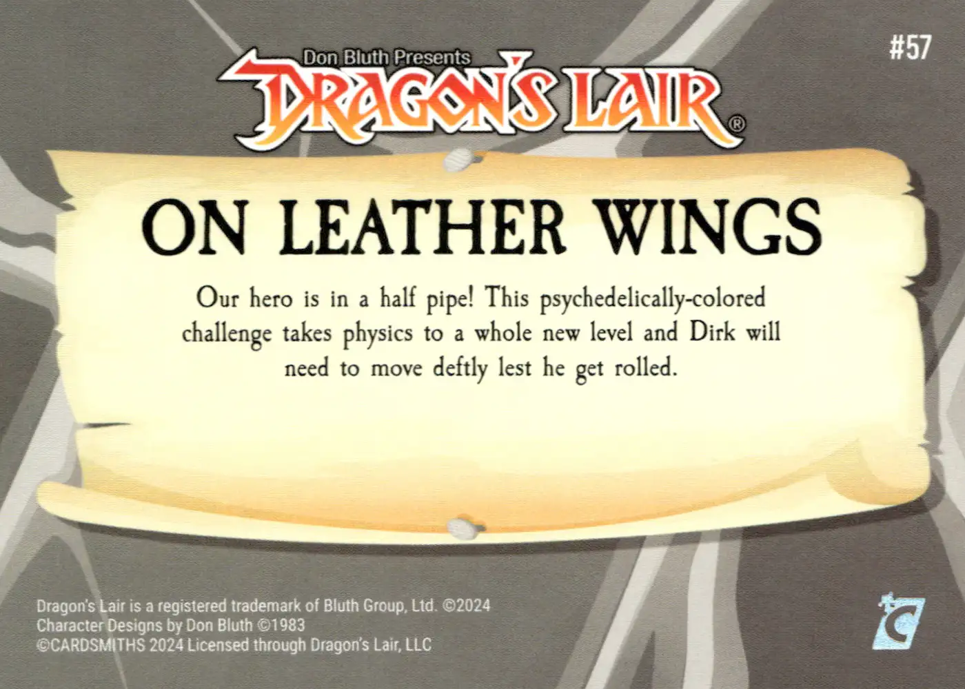 On Leather Wings (Base) card back