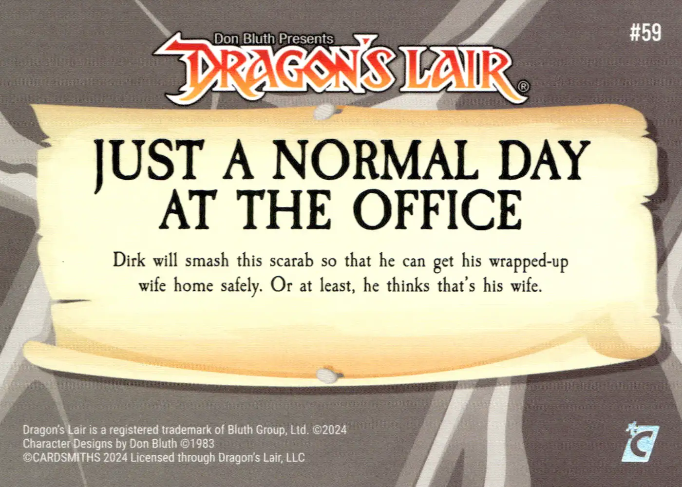 Just a Normal Day at the Office (Base) card back