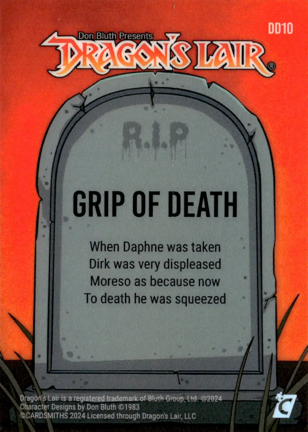 Grip of Death (Death By Dirk Eco-Foil) card back