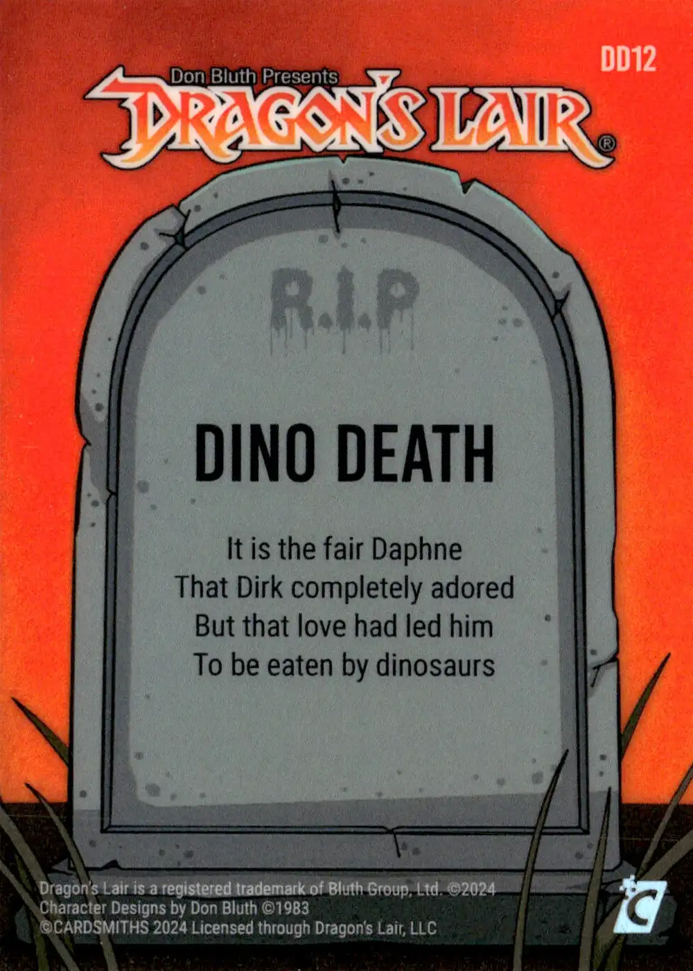 Dino Death (Death By Dirk Eco-Foil) card back