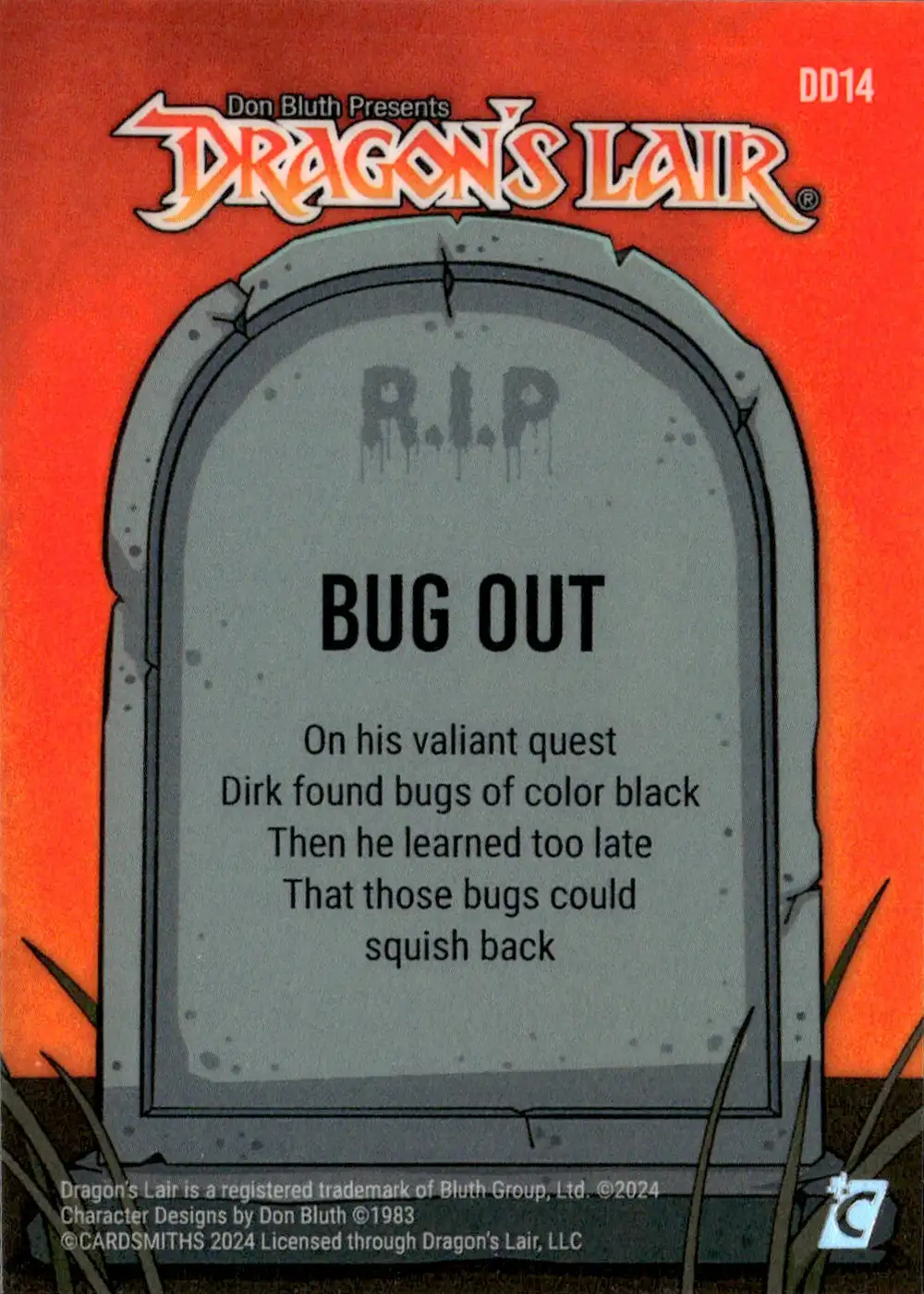 Bug Out (Death By Dirk Eco-Foil) card back