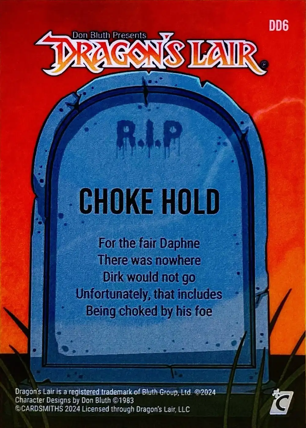 Choke Hold (Death By Dirk Eco-Foil) card back