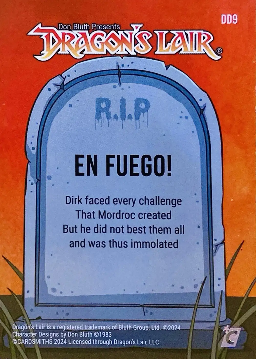 En Fuego! (Death By Dirk Eco-Foil) card back