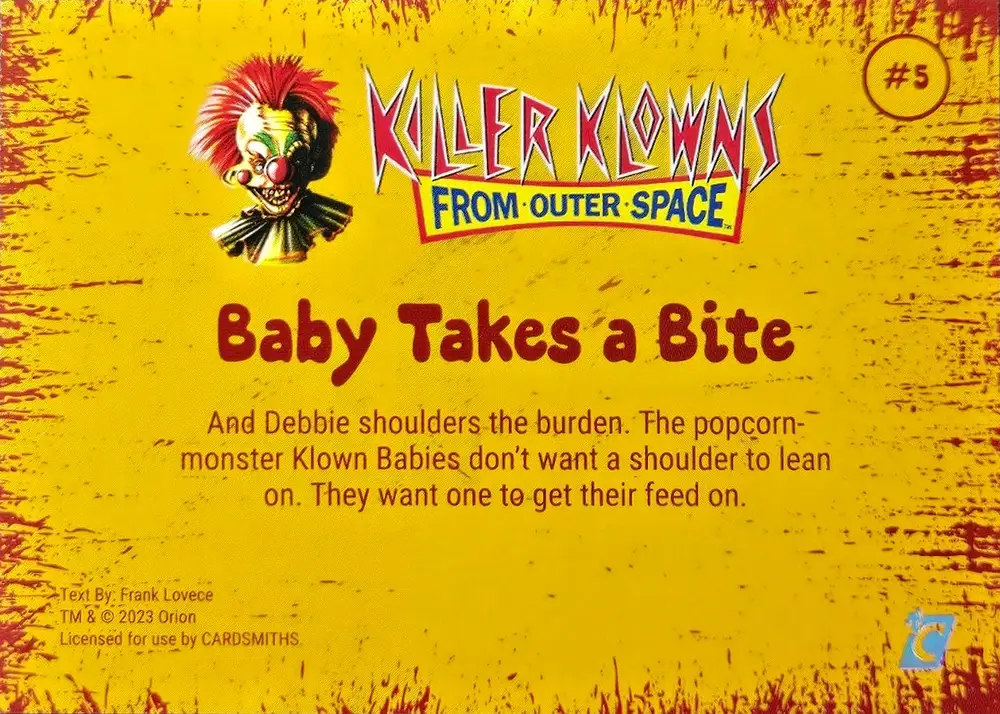 Baby Takes A Bite (Base) card back