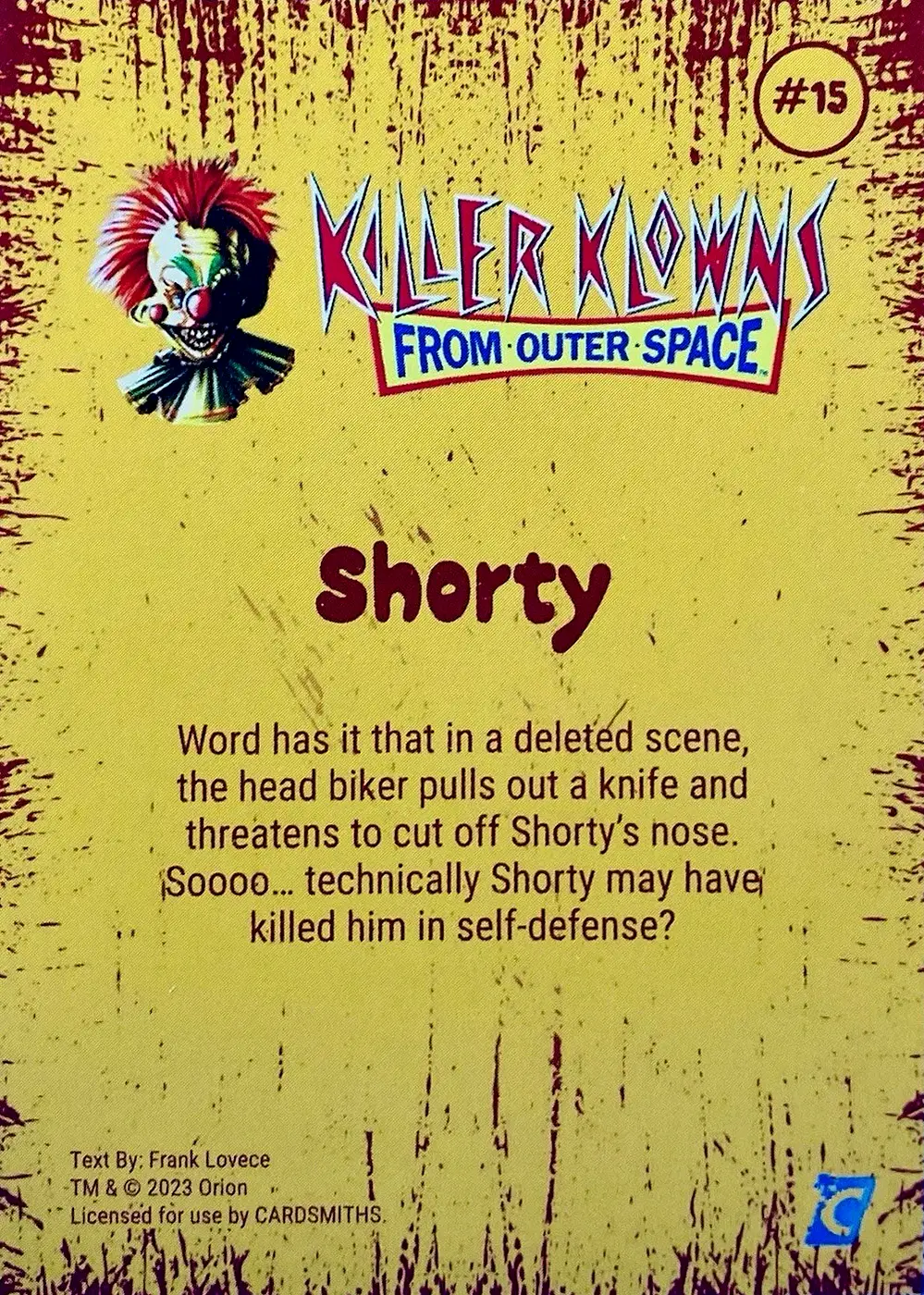 Shorty (Base) card back