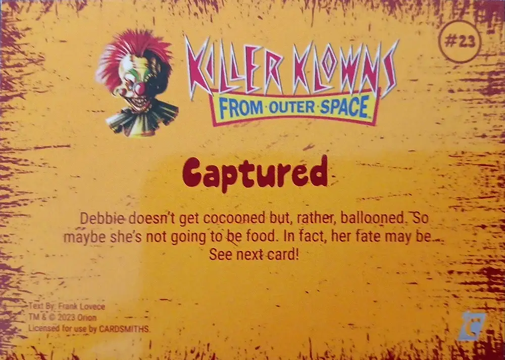 Captured (Base) card back