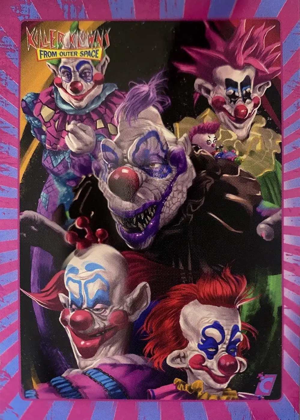 Klown Kollage card front
