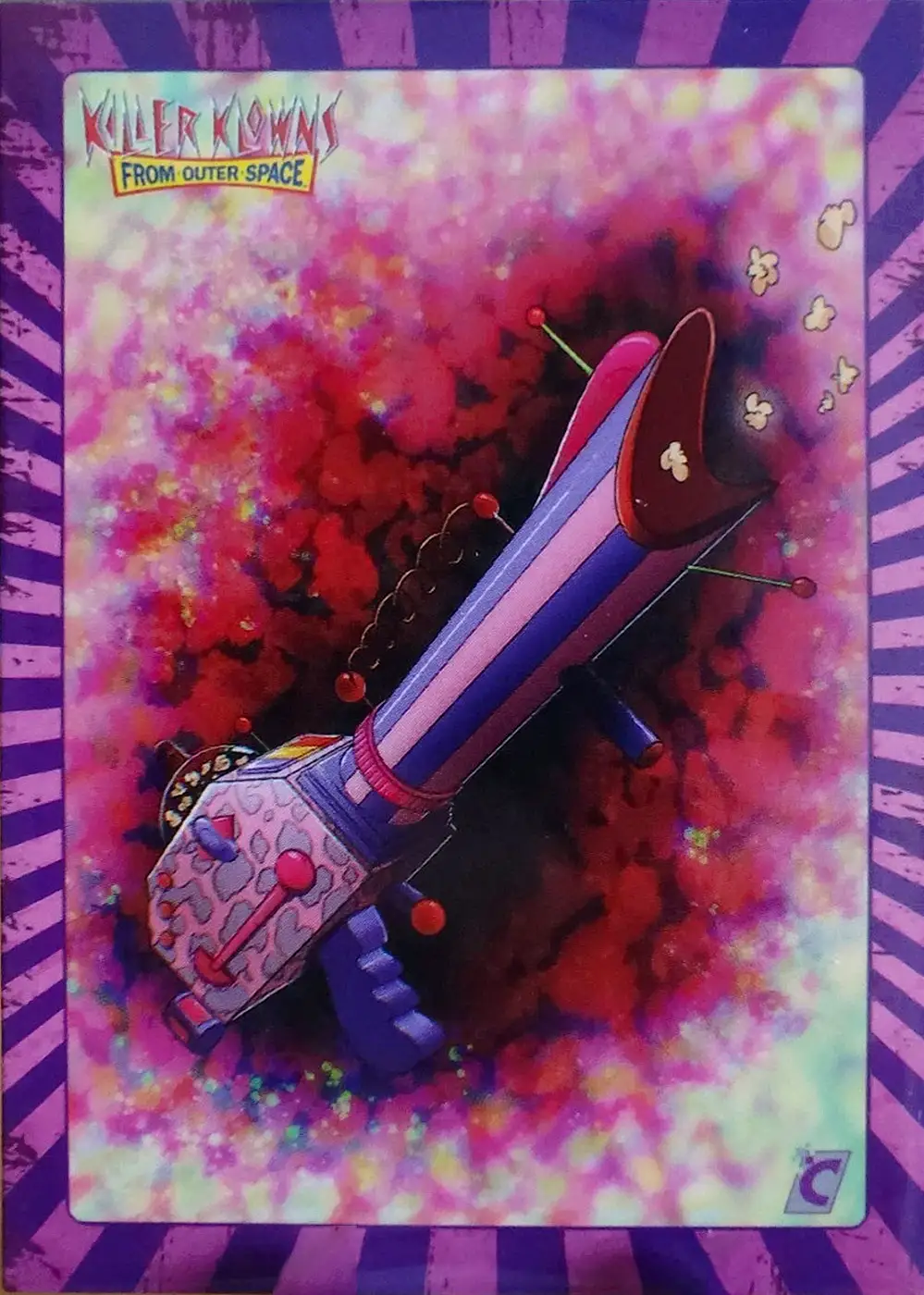 Popcorn Gun card front