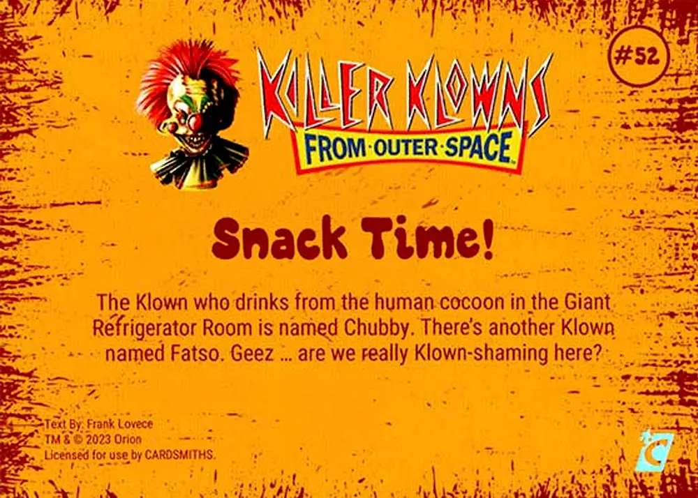 Snack Time! (Base) card back