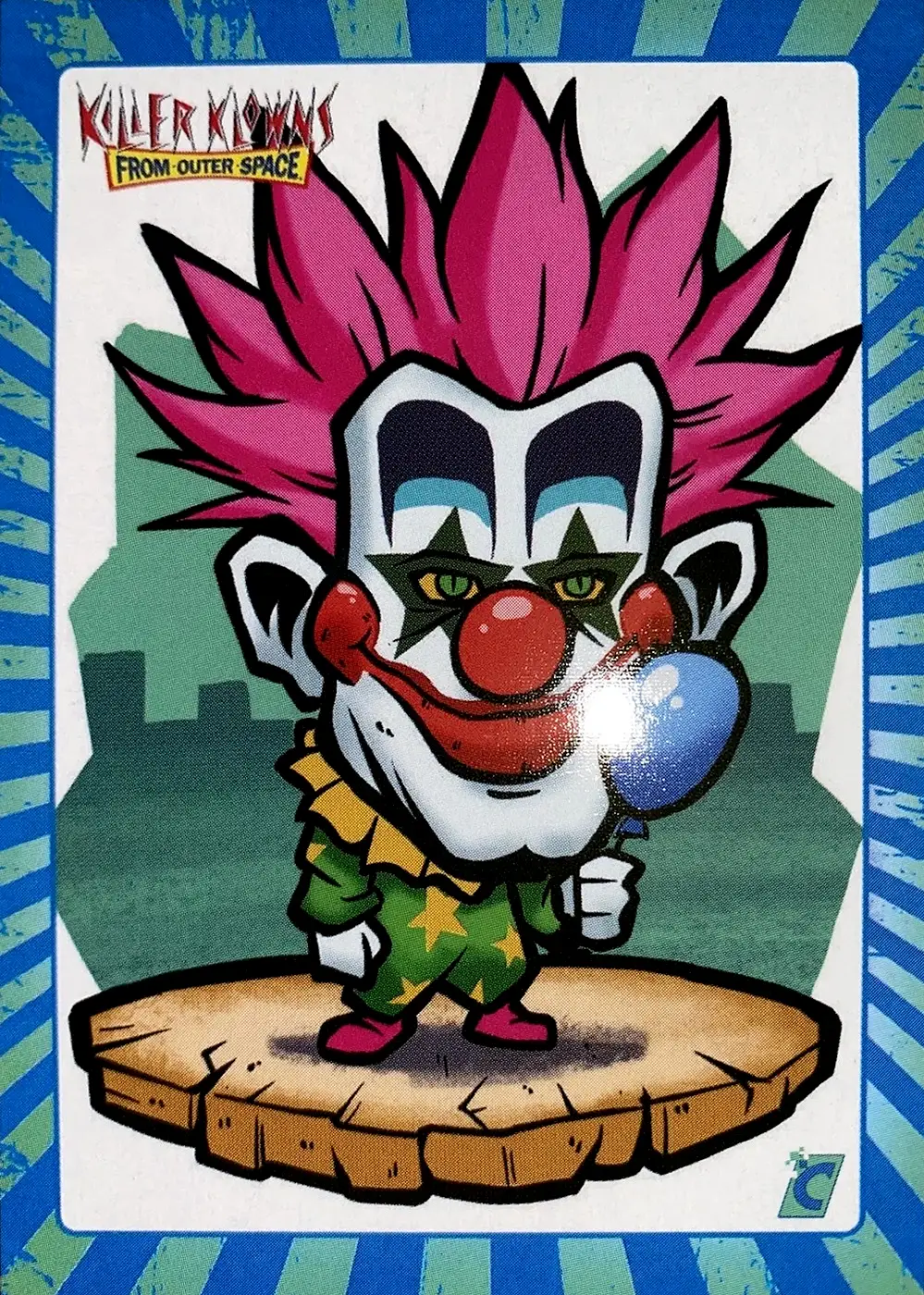 Spikey card front