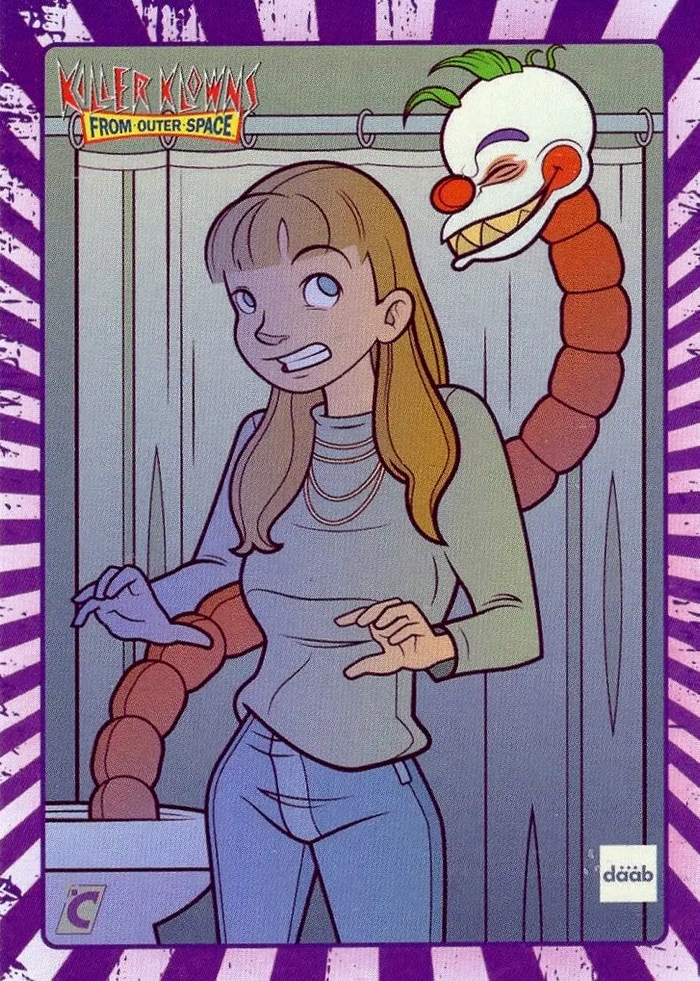 Debbie Meets The Babies card front