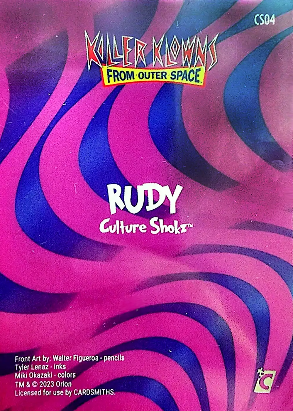 Rudy (Culture Shokz) card back
