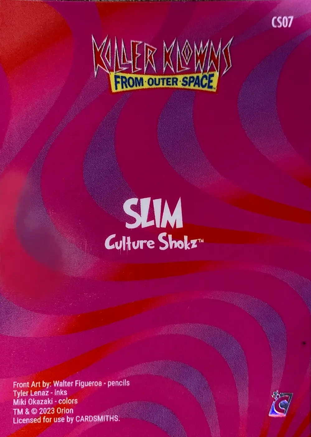 Slim (Culture Shokz) card back