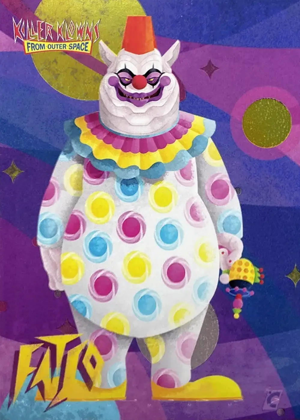 Fatso card front