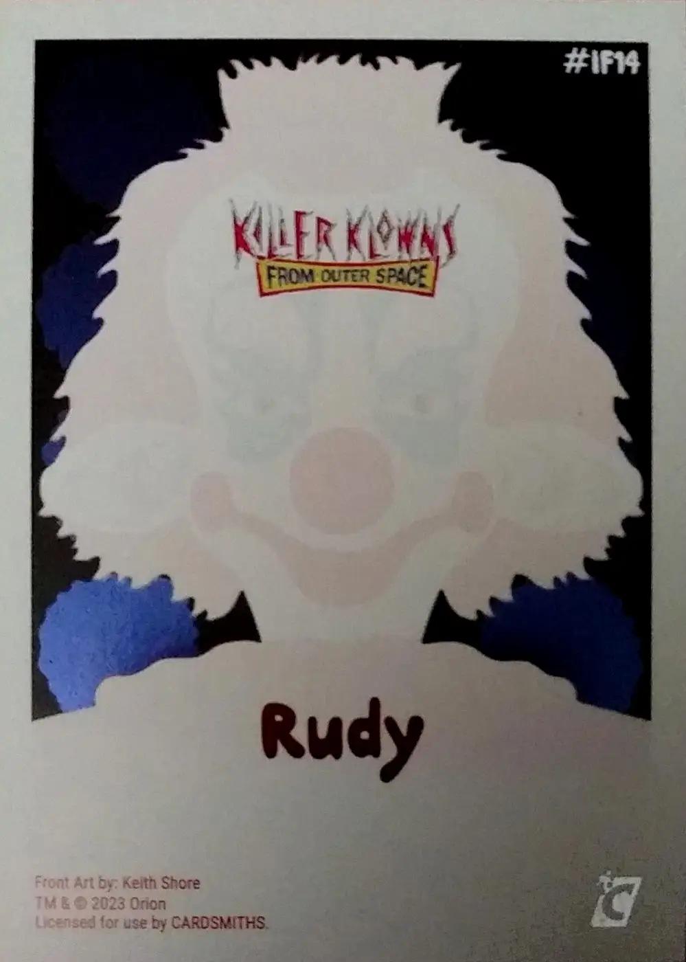 Rudy (Iced Foil Subset) card back