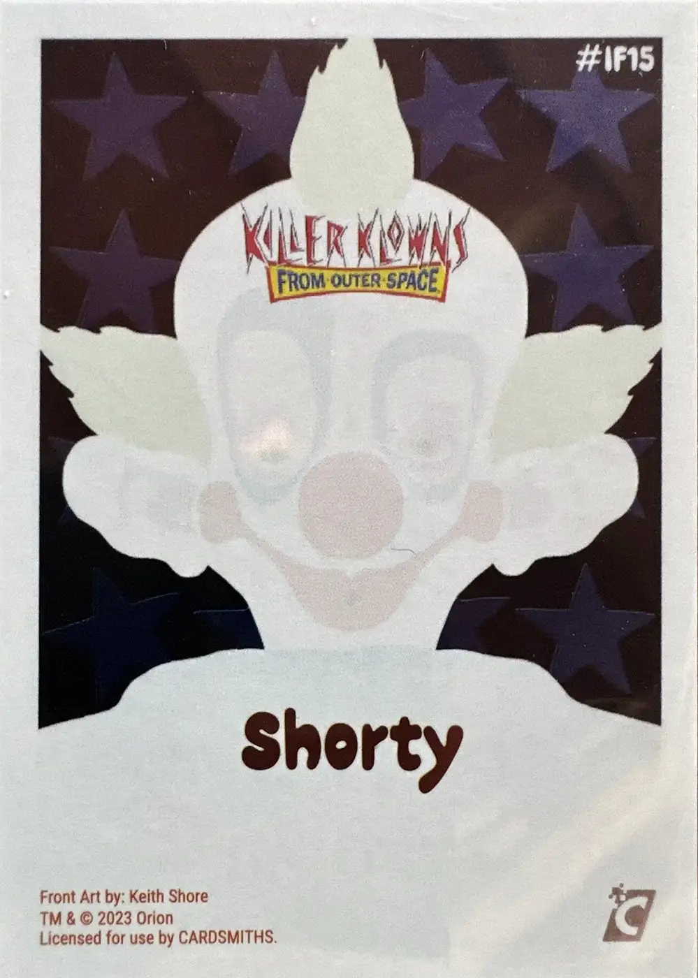 Shorty (Iced Foil Subset) card back