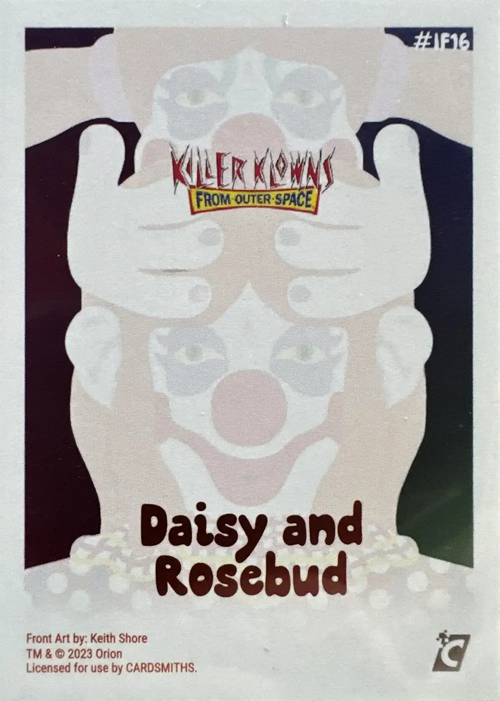 Daisy And Rosebud (Iced Foil Subset) card back