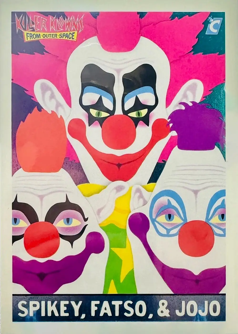 Spikey, Fatso, Jojo card front